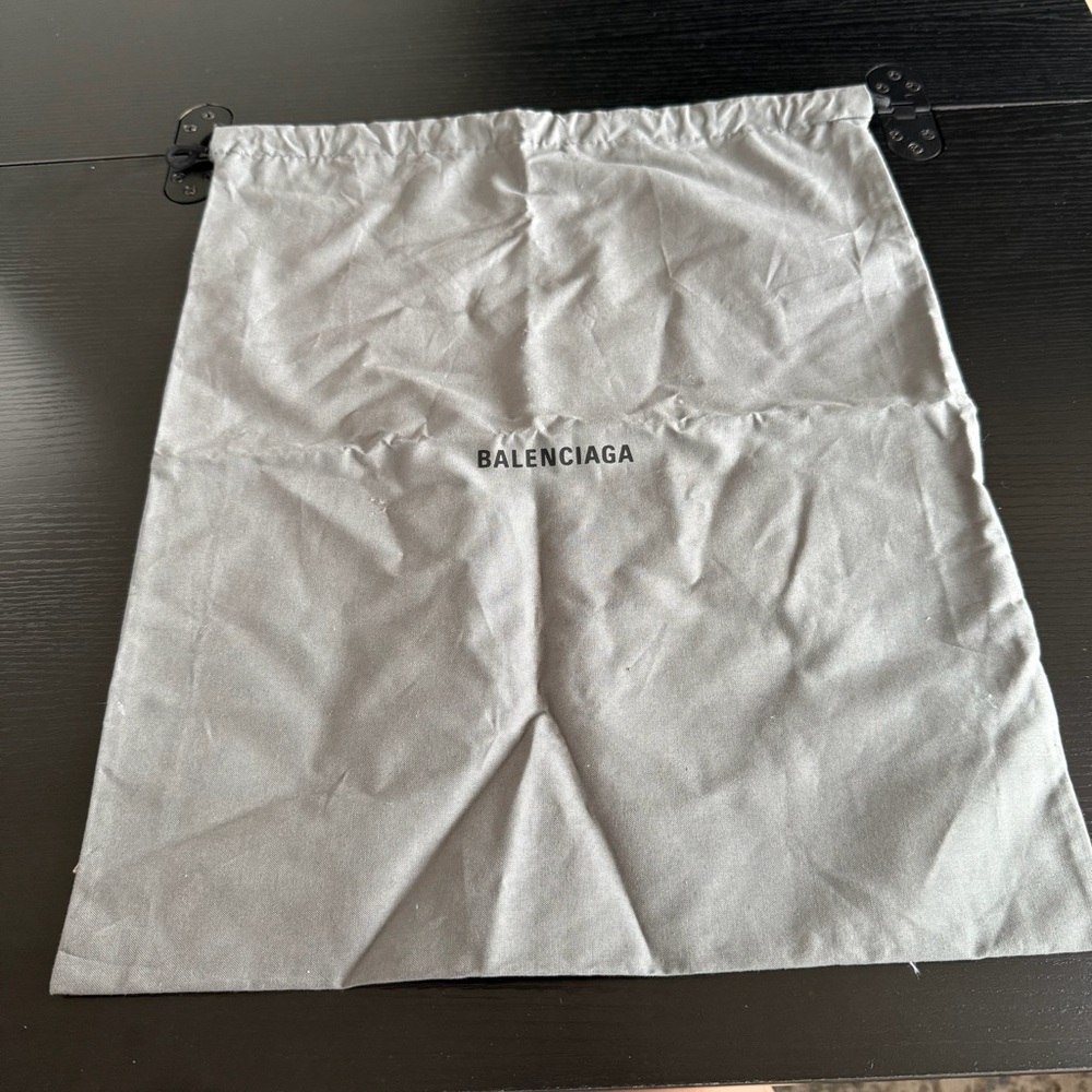 Balenciaga Gray Dust Bag